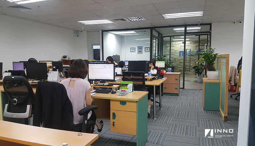 Thiết kế & thi công nội thất Văn phòng làm việc Công ty CP SmileViet (Việt Nam)