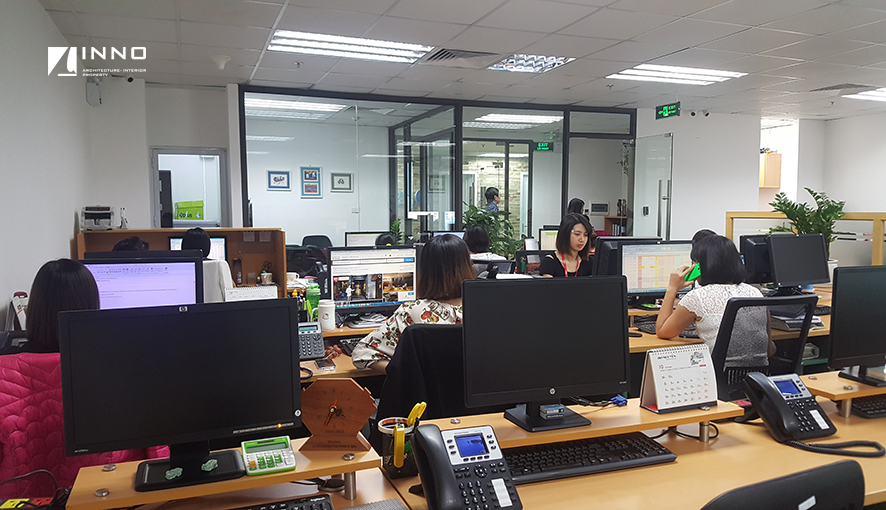 Thiết kế & thi công nội thất Văn phòng làm việc Công ty CP SmileViet (Việt Nam)